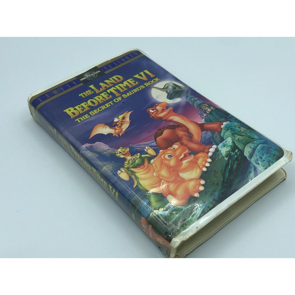 The Land Before Time VI: The Secret of Saurus Rock (VHS, 1998, Clamshell)